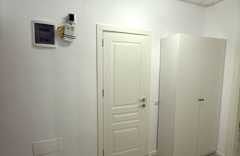 Vermietung einer modernen Wohnung mit separatem Zimmer und Balkon, Chiajna, Sektor 6, Bukarest, Rumänien